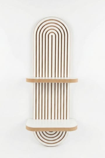 Savik Vägghylla 26x35x13 cm - Vit - Förvaring - Köksförvaring - Kökshylla