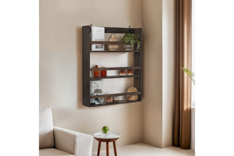 Teno Vägghylla 73 cm - Svart - Förvaring - Köksförvaring - Kökshylla