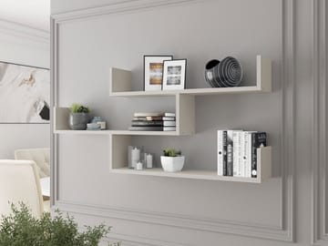 Triorana Vägghylla 119 cm - beige - Förvaring - Köksförvaring - Kökshylla