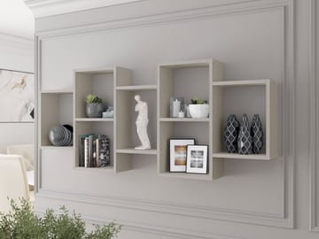 Triorana Vägghylla 161 cm - beige - Förvaring - Köksförvaring - Kökshylla