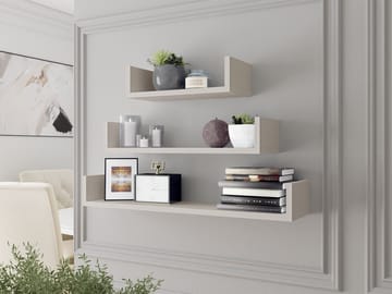 Triorana Vägghylla 80 cm - beige - Förvaring - Köksförvaring - Kökshylla