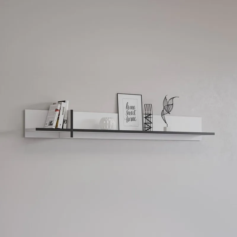 Vägghylla Cross - Vit - Förvaring - Köksförvaring - Kökshylla