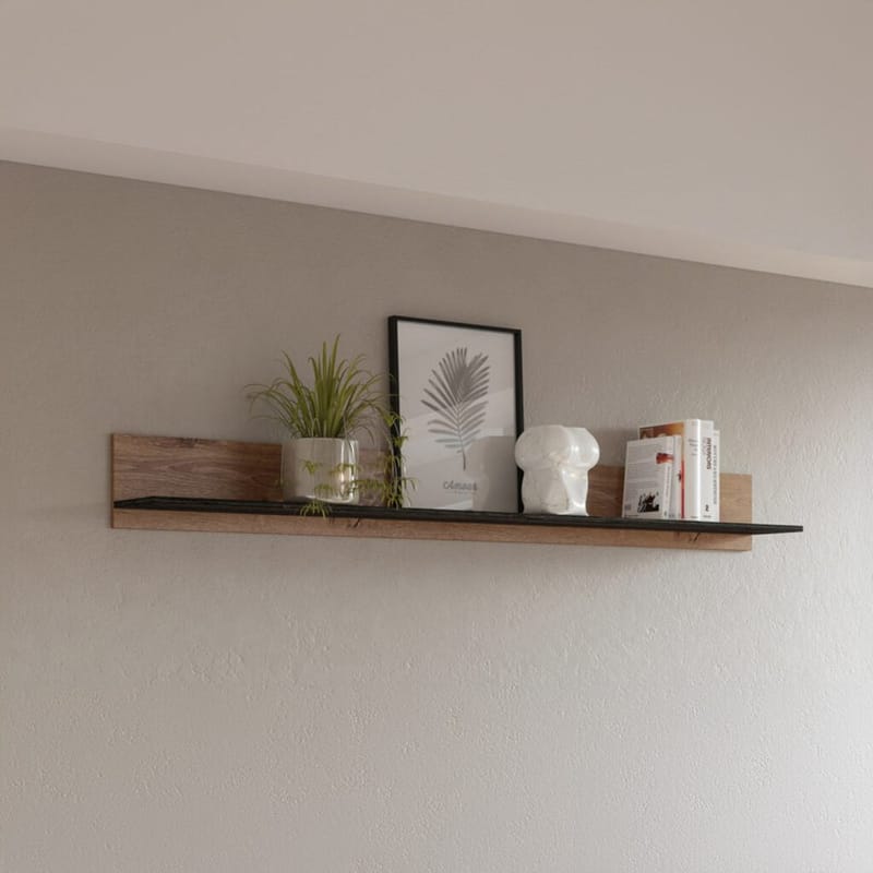 Vägghylla Larona - Lefkas ek - Förvaring - Köksförvaring - Kökshylla