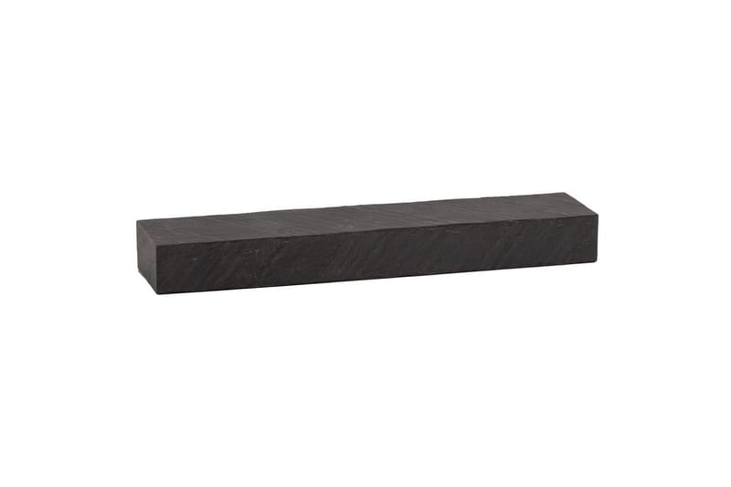 Vägghylla Wohnling svart stenoptik, väggmonterad, svävande hylla, modern loftstil 90 cm - 90 cm - Förvaring - Köksförvaring - Kökshylla