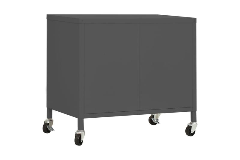 Förvaringsskåp antracit 60x35x49 cm stål - Grå - Förvaring - Kontorsförvaring - Hurtsar