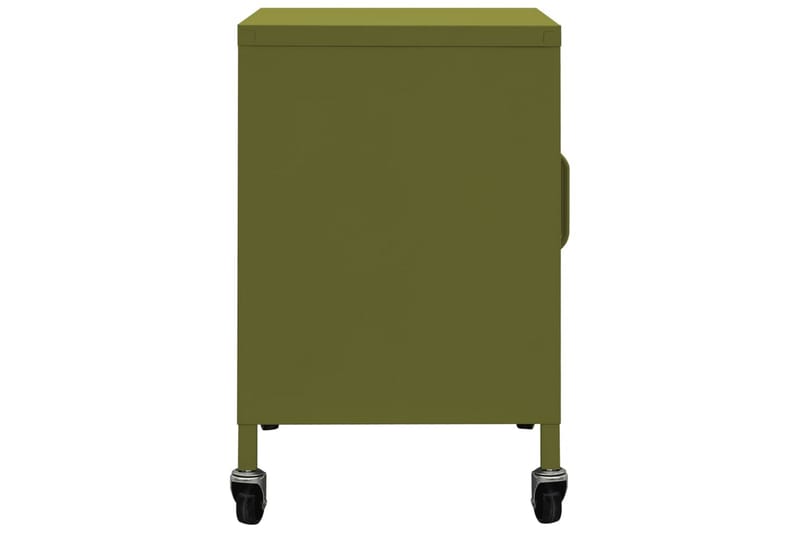 Förvaringsskåp olivgrön 60x35x49 cm stål - Grön - Förvaring - Kontorsförvaring - Hurtsar