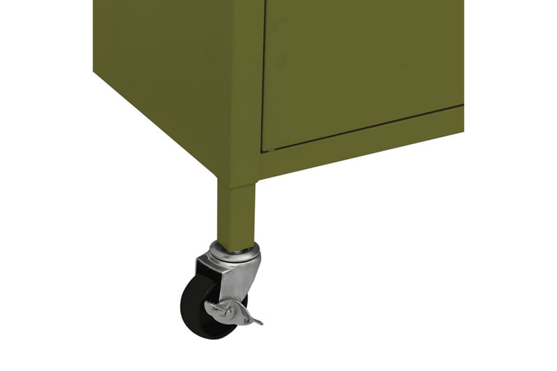 Förvaringsskåp olivgrön 60x35x49 cm stål - Grön - Förvaring - Kontorsförvaring - Hurtsar