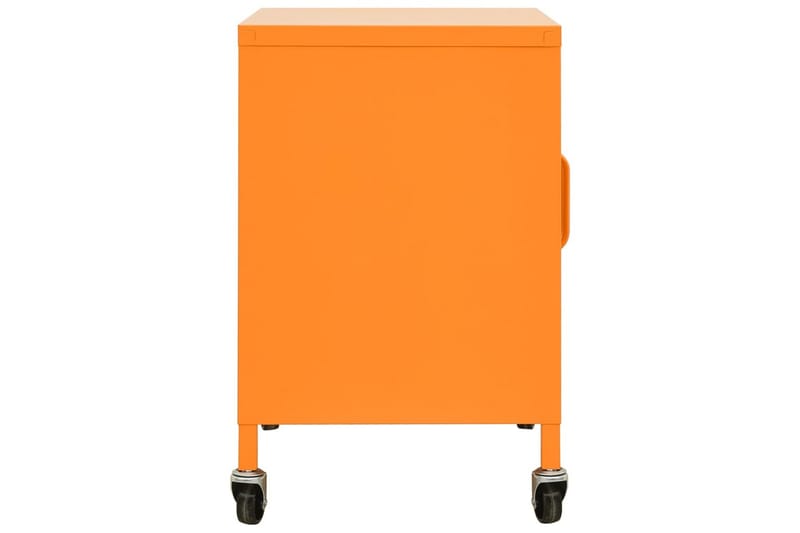 Förvaringsskåp orange 60x35x49 cm stål - Orange - Förvaring - Kontorsförvaring - Hurtsar