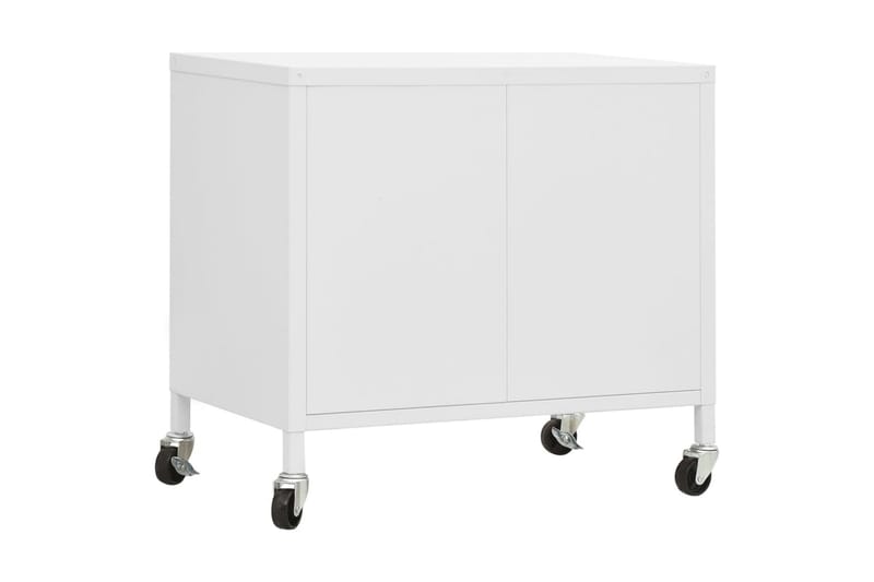 Förvaringsskåp vit 60x35x49 cm stål - Vit - Förvaring - Kontorsförvaring - Hurtsar
