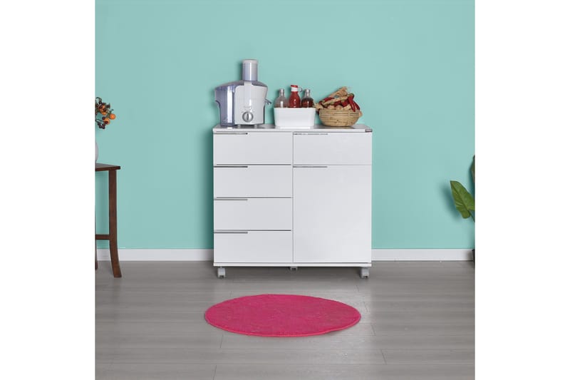 Hurts 81x85 cm - Vit - Förvaring - Kontorsförvaring - Hurtsar