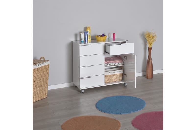 Hurts 81x85 cm - Vit - Förvaring - Kontorsförvaring - Hurtsar