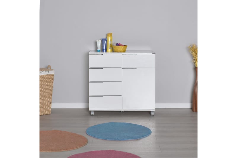 Hurts 81x85 cm - Vit - Förvaring - Kontorsförvaring - Hurtsar