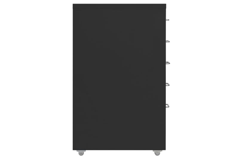 Hurts svart 28x41x69 cm metall - Svart - Förvaring - Kontorsförvaring - Hurtsar
