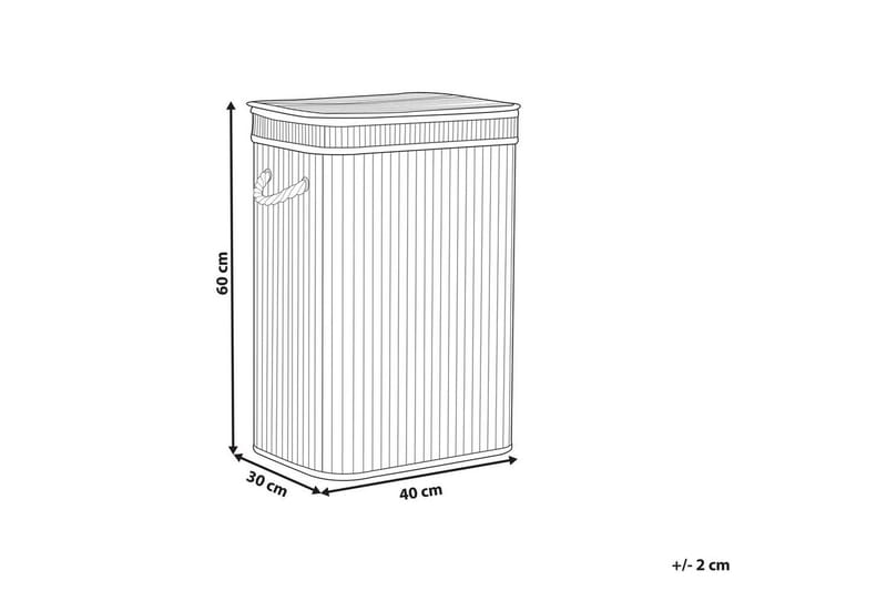 Korg Kalutara Vit - Vit - Förvaring - Badrumsförvaring & tvättstuga inredning