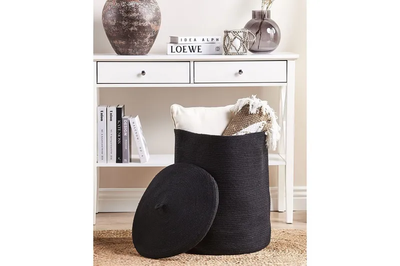 Korg Silopi Svart - Svart - Förvaring - Badrumsförvaring & tvättstuga inredning