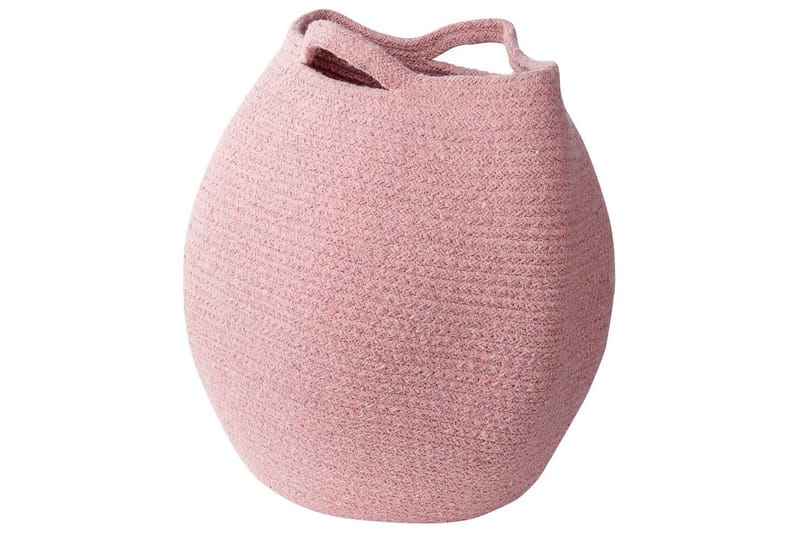 Korg Panjgur set om 2 Rosa - Rosa - Förvaring - Småförvaring - Förvaringskorg - Flätad korg & rottingkorg