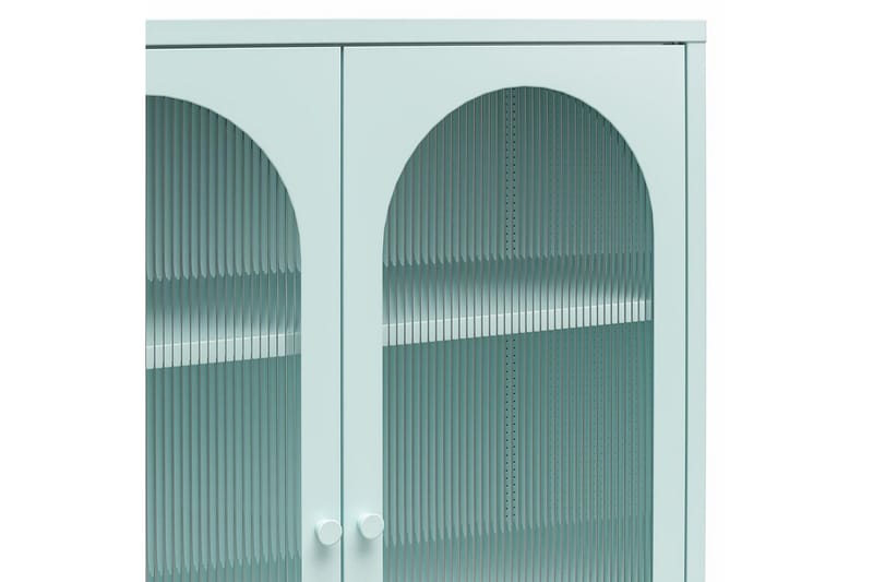 Medicinskåp Loft24 Skåp Luna 80x40x102 cm, Himmelsblå Light Blue,Blå - Förvaring - Skåp