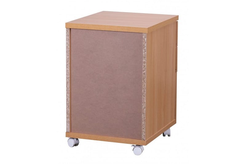 Rullkontejner Wohnling Bokutseende Folierad Spånskiva 4 Lådor Modern - Förvaring - Kontorsförvaring