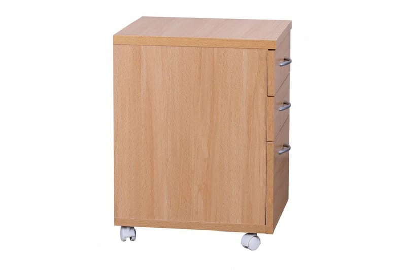 Rullkontejner Wohnling Bokutseende Folierad Spånskiva 4 Lådor Modern - Förvaring - Kontorsförvaring