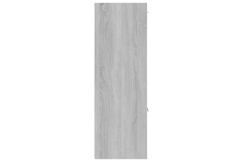 beBasic Förvaringsskåp grå sonoma 60x29,5x90 cm - Förvaring - Skåp - Vitrinskåp