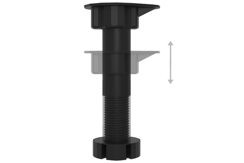 beBasic Underskåp rökfärgad ek 80x46x81,5 cm konstruerat trä - Köksskåp