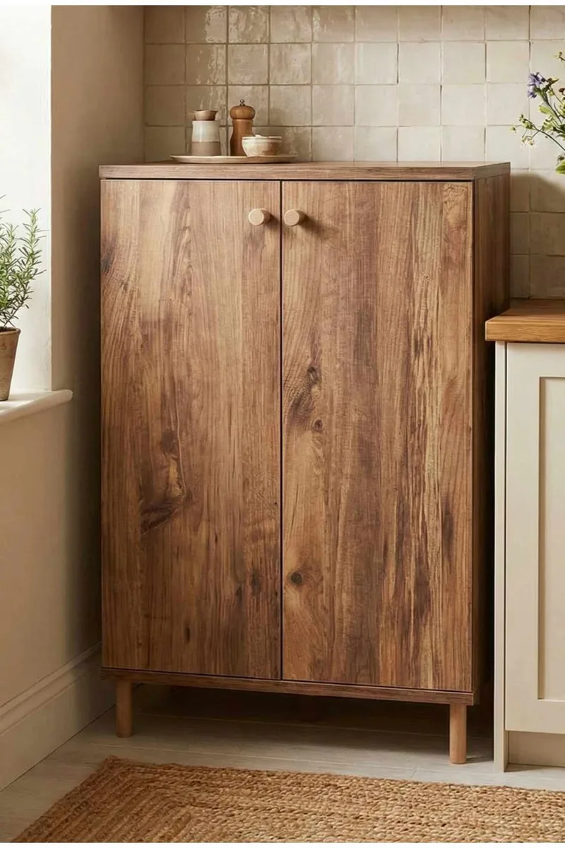 Belvo Multifunktionsskåp 60x85x30 cm - Furu - Förvaring - Skåp - Köksskåp