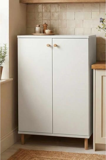 Belvo Multifunktionsskåp 60x85x30 cm - Vit - Förvaring - Skåp - Köksskåp