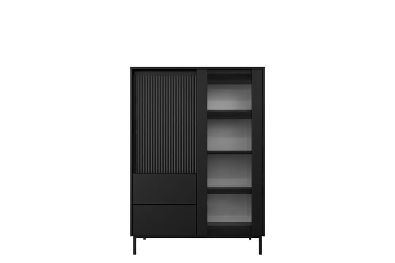 Bjurholm Vitrinskåp 104x146 cm - Grå - Förvaring - Skåp - Vitrinskåp