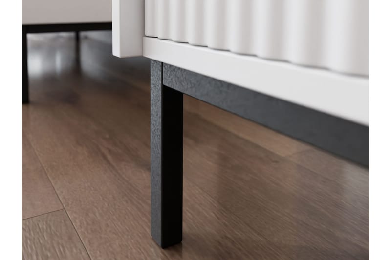 Bjurholm Vitrinskåp 104x146 cm - Vit - Förvaring - Skåp - Vitrinskåp