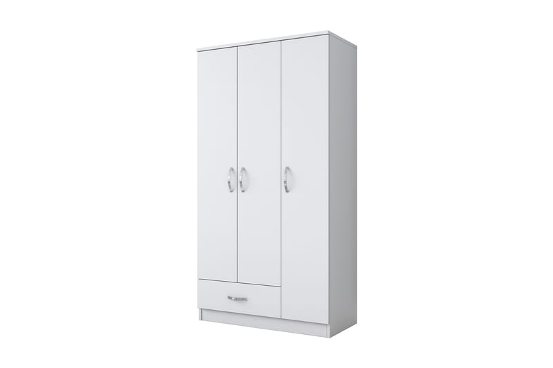CANEDOR Garderob 90x43 cm Vit - Garderobsskåp