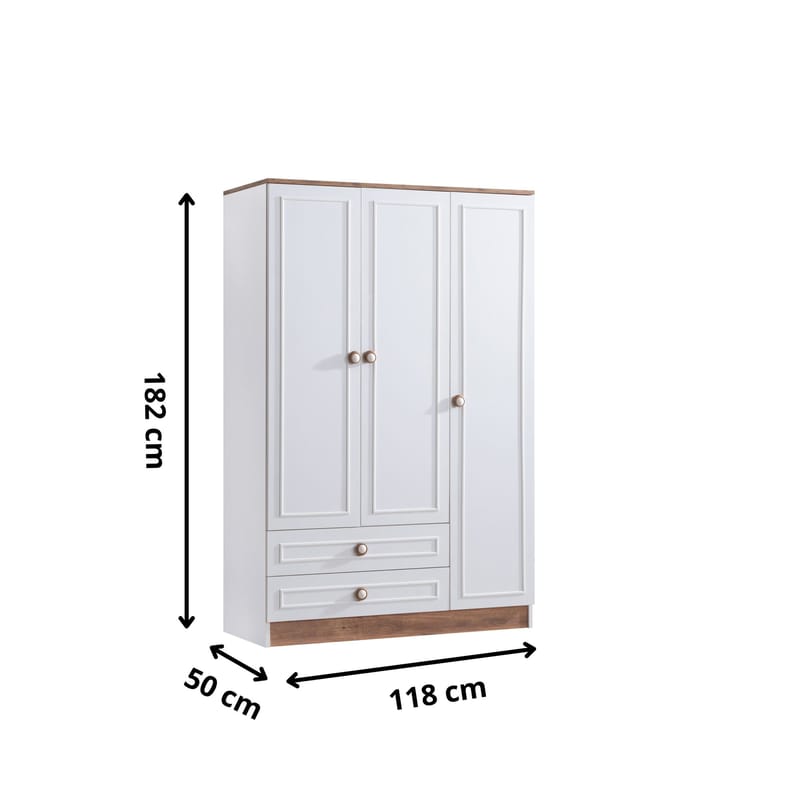 Chaing Garderob 118 cm - Förvaring - Skåp - Garderobsskåp
