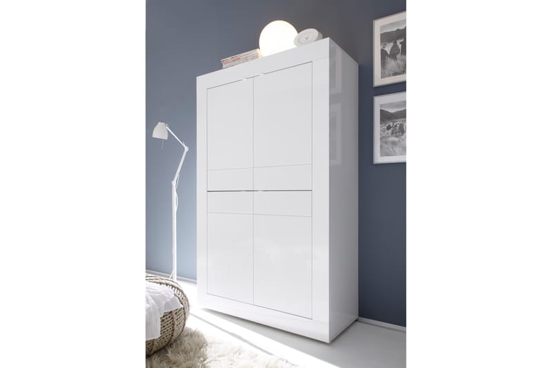DINAMI Highboard 102 Vit - Förvaring - Skåp