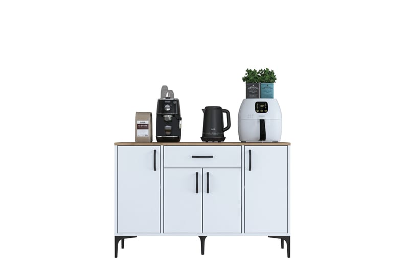 Eligius Underskåp - Vit/Valnöt - Förvaring - Skåp - Köksskåp