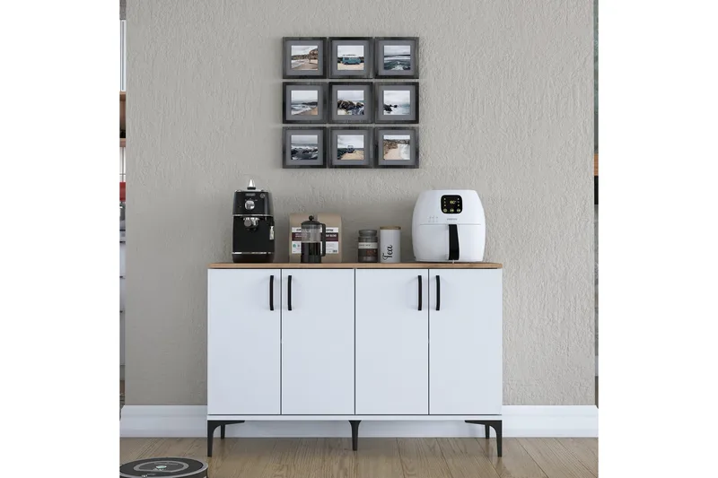 Eligius Underskåp - Vit/Valnöt - Förvaring - Skåp - Köksskåp