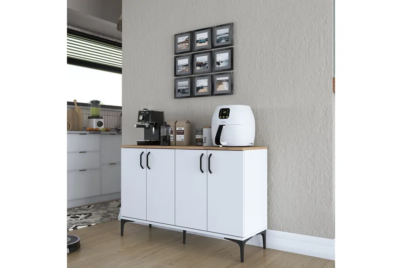 Eligius Underskåp - Vit/Valnöt - Förvaring - Skåp - Köksskåp