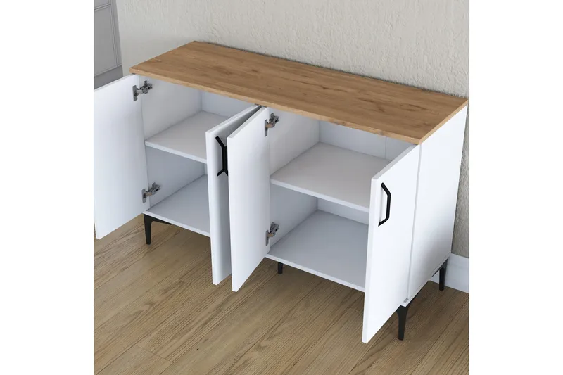 Eligius Underskåp - Vit/Valnöt - Förvaring - Skåp - Köksskåp