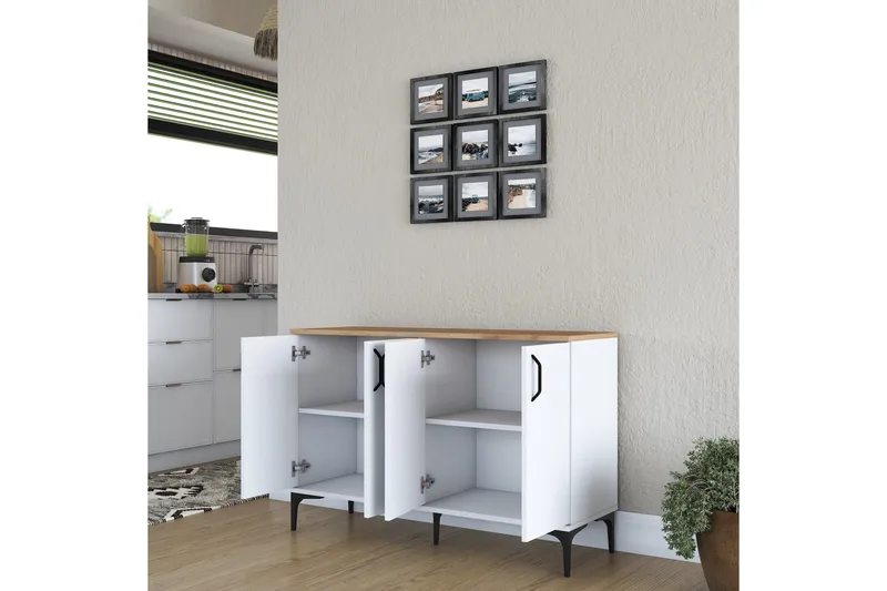 Eligius Underskåp - Vit/Valnöt - Förvaring - Skåp - Köksskåp