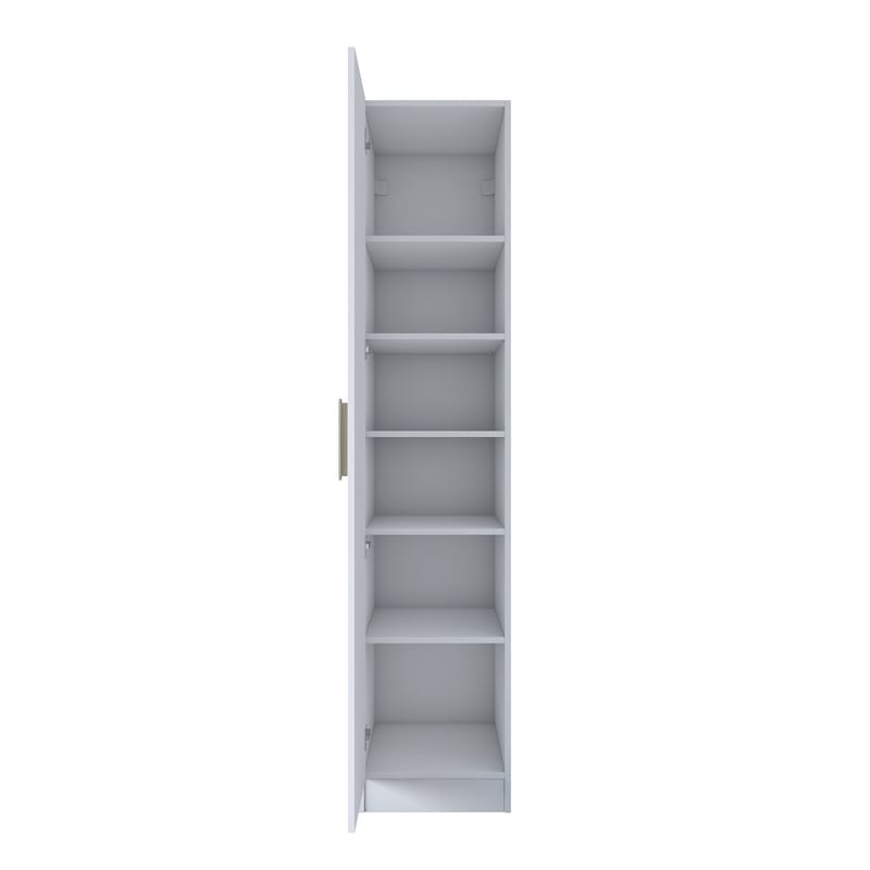Fenvik Garderob 45x210x57,5 cm - Vit - Förvaring - Skåp - Garderobsskåp
