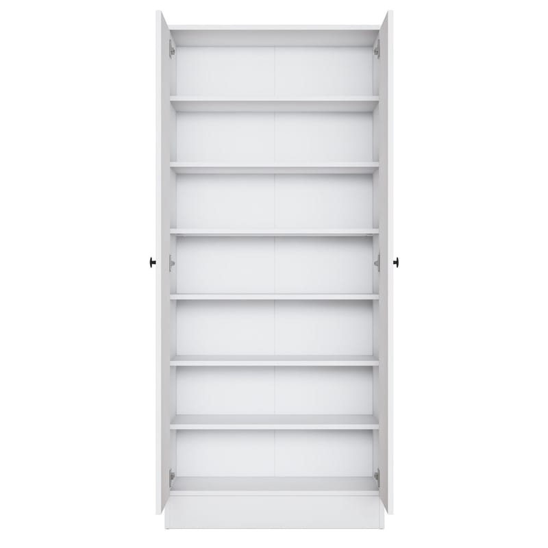 Fenvik Hallställ 80x182,8x37,5 cm - Vit - Förvaring - Skåp - Garderobsskåp