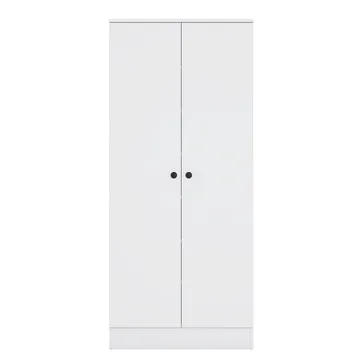Fenvik Hallställ 80x182,8x37,5 cm - Vit - Förvaring - Skåp - Garderobsskåp