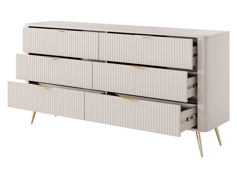 Forba Skänk 164 cm - vit - Förvaring - Skåp - Barskåp