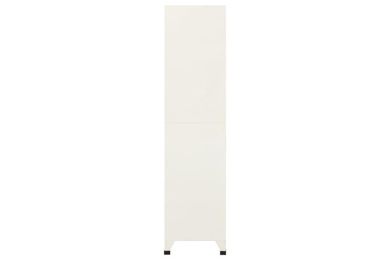 Förvaringsskåp grå och blå 90x45x180 cm stål - Grå - Förvaring - Skåp