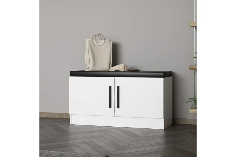 Hew Omklädningsskåp 90x35 cm - Vit - Förvaring - Skåp - Förvaringsskåp - Klädskåp & omklädningsskåp