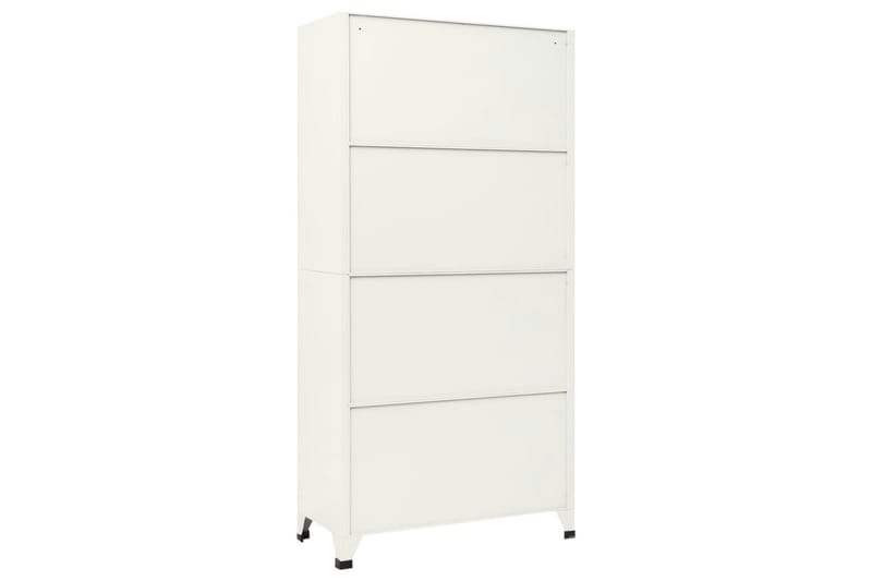 beBasic Förvaringsskåp grå och blå 90x40x180 cm stål - Förvaring - Skåp - Förvaringsskåp - Kontorsskåp - Dokumentskåp