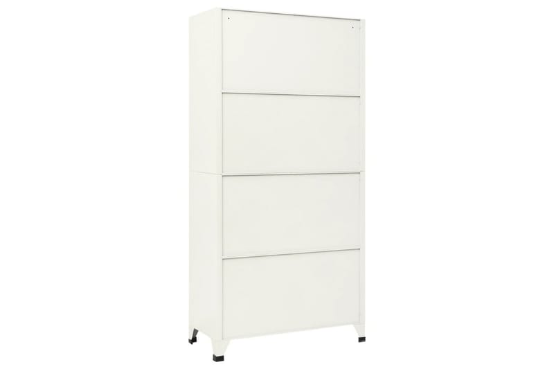 beBasic Förvaringsskåp grå och blå 90x45x180 cm stål - Förvaring - Skåp - Förvaringsskåp - Kontorsskåp - Dokumentskåp