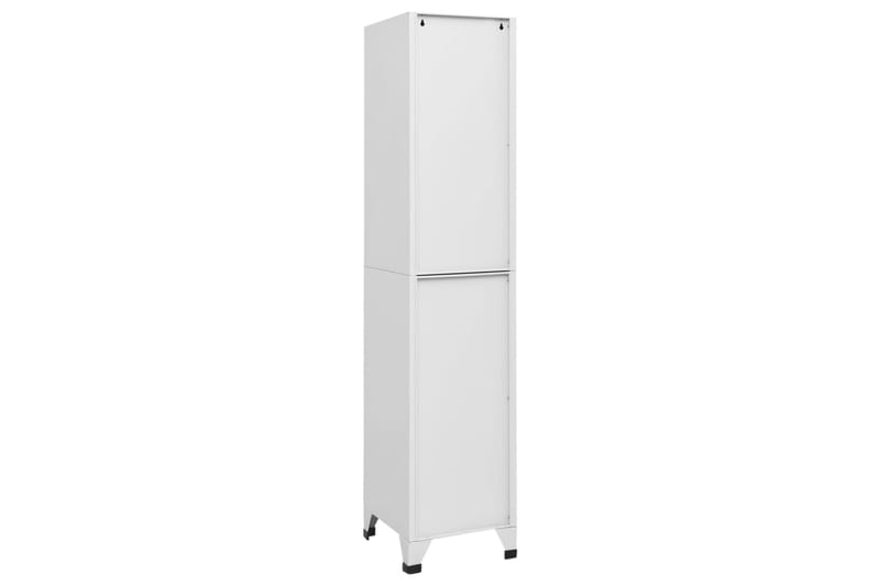beBasic Förvaringsskåp ljusgrå 38x40x180 cm stål - Förvaring - Skåp - Förvaringsskåp - Kontorsskåp - Dokumentskåp