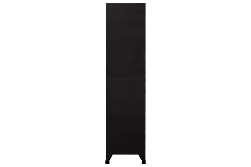 beBasic Förvaringsskåp svart 90x40x180 cm stål - Förvaring - Skåp - Förvaringsskåp - Kontorsskåp - Dokumentskåp