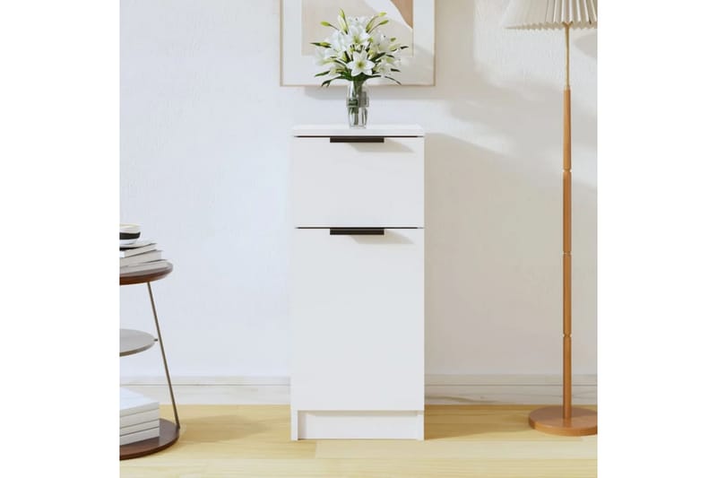 beBasic Förvaringsskåp vit högglans 30x30x70 cm konstruerat trä - Förvaring - Skåp - Förvaringsskåp - Kontorsskåp - Dokumentskåp