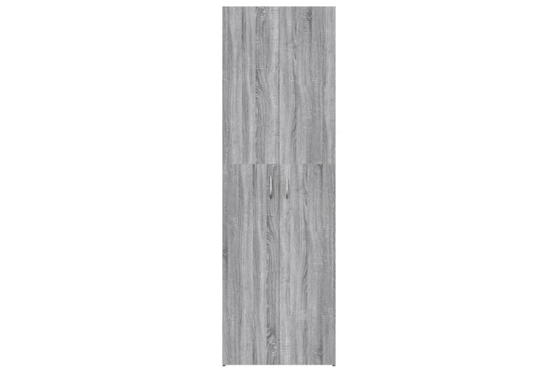 beBasic Kontorsskåp grå sonoma 60x32x190 cm konstruerat trä - Förvaring - Skåp - Förvaringsskåp - Kontorsskåp - Arkivskåp & hängmappsskåp