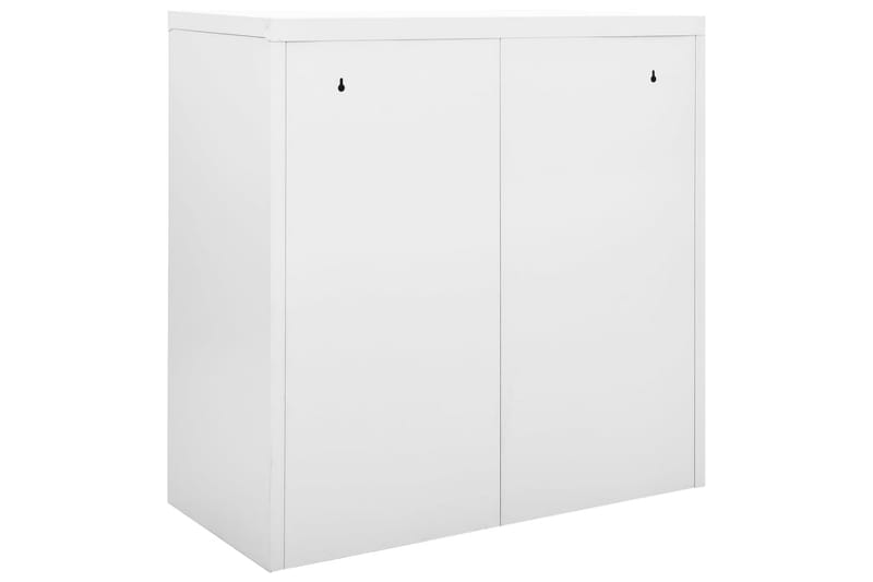 Dokumentskåp med skjutdörr grå 90x40x90 cm stål - Grå - Förvaring - Skåp - Förvaringsskåp - Kontorsskåp - Dokumentskåp